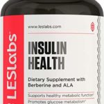 LES Labs胰岛素- 血糖支持补充剂，代谢健康，健康体重，PCOS和糖尿病患者安全与小檗碱和铬，60粒胶囊
